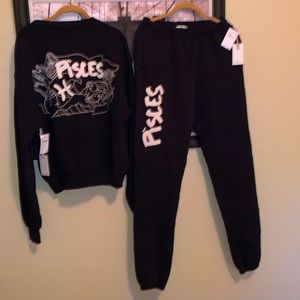 NWT Good American Pisces Sweatsuit